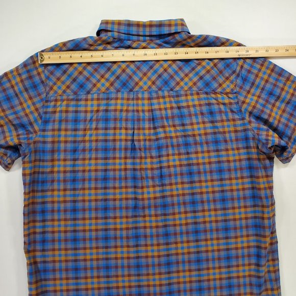 Outdoor Research Shirt Wanderer Men 2XL Tartan Plaid Button Down Hiking Gorpcore - Picture 11 of 15